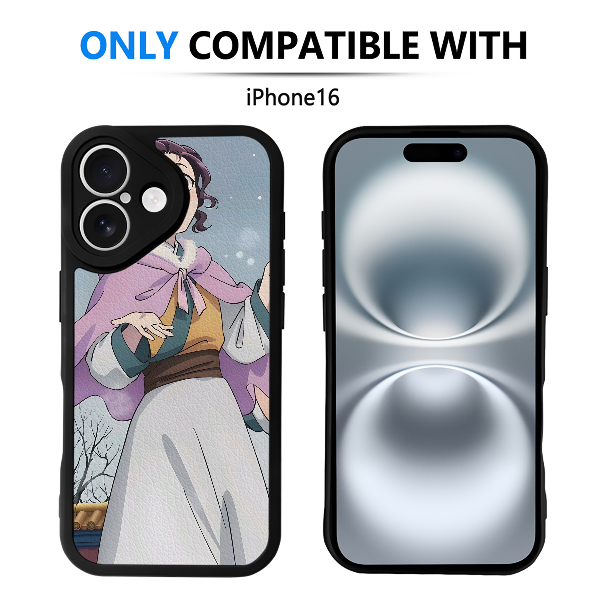 薬屋のひとりごと The Apothecary Diaries 【iPhone 16シリーズ対応】シリコンスマホケース（レザー調） 材質：シリコン